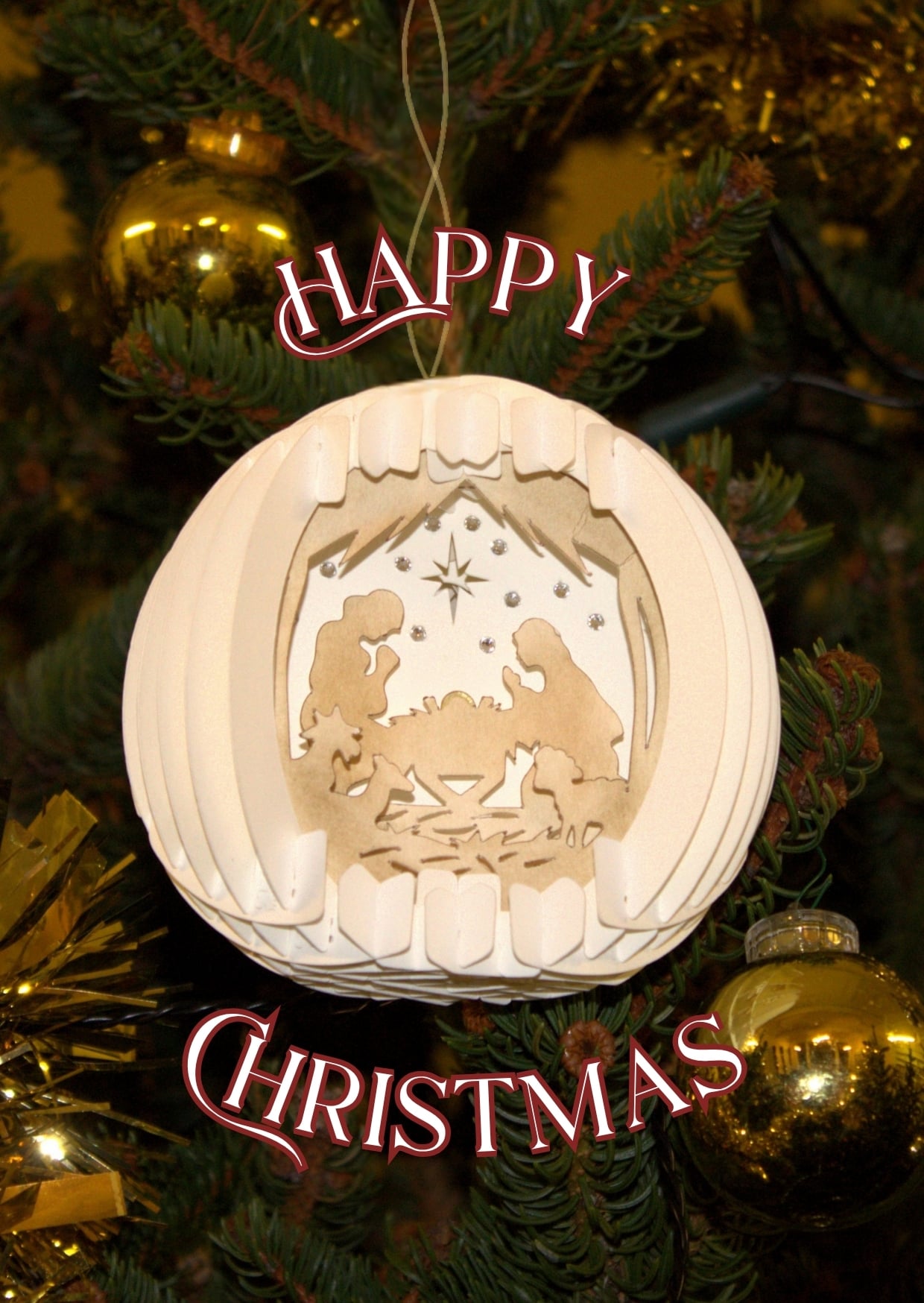 CLA98: Nativity Bauble