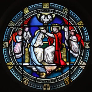 Roundel Coronation Of The BVM