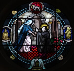 IMG 7543 Roundel Benedicta Tu In Muleribus