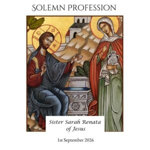 Sr Sarah's Solemn Profession